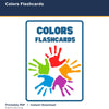 Colors Flashcards printable activity preview for kids