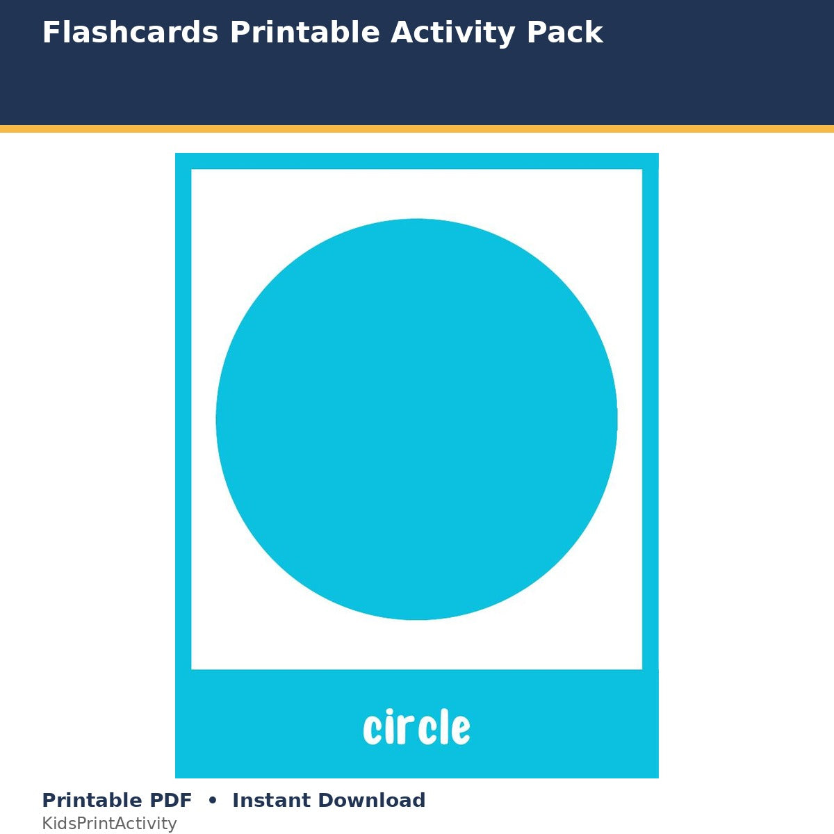 Flashcards Printable Activity Pack printable activity preview for kids