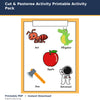 Cut & Paste Activity Printable Activity Pack printable activity preview for kids