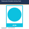 Flashcards Printable Activity Pack printable activity preview for kids